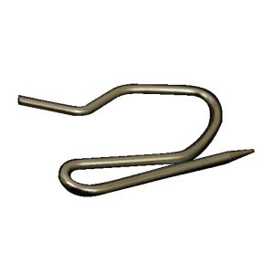 Insteek gordijnhaak klein