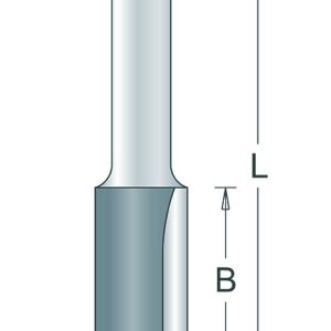 HM Groeffrees Ondersnijdend 20 mm d=8
