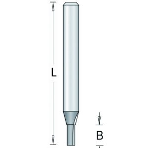 Groeffrees HM Inborend 3mm d=8