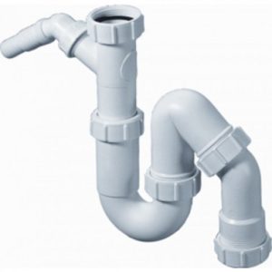 McAlpine Universele sifon 40mm met vaatwasserafvoer